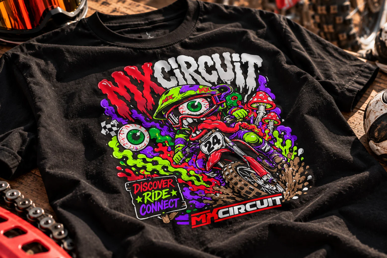 MXCircuit Acid Ride Tee