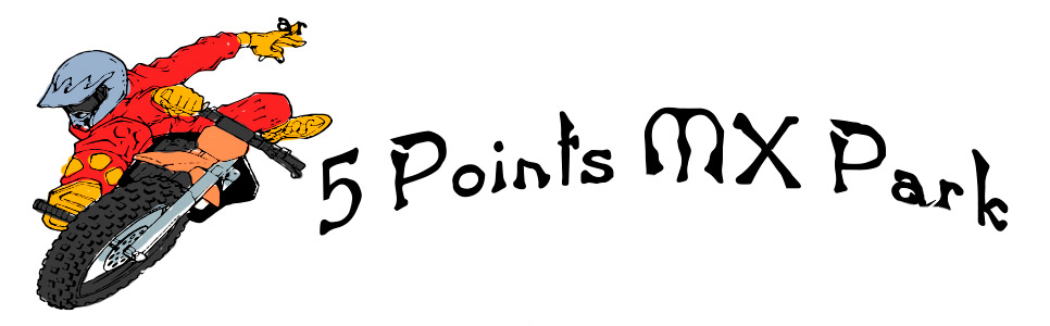 Logotipo de 5 points motcross park