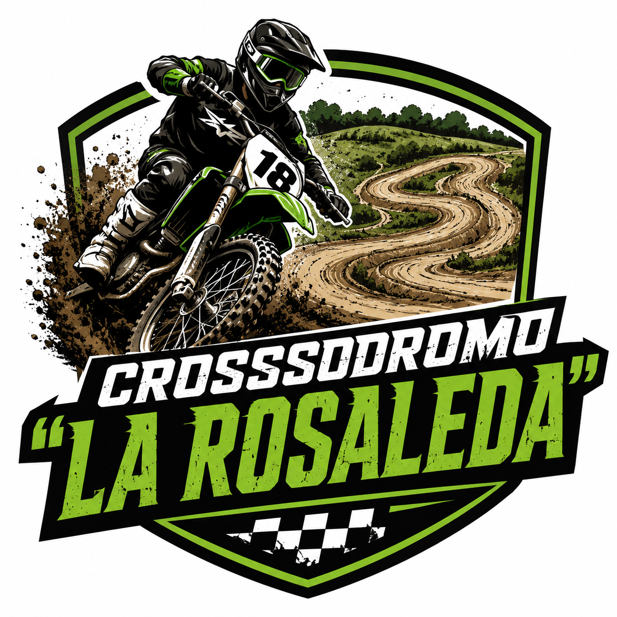 Logotipo de Crossodromo La Rosaleda