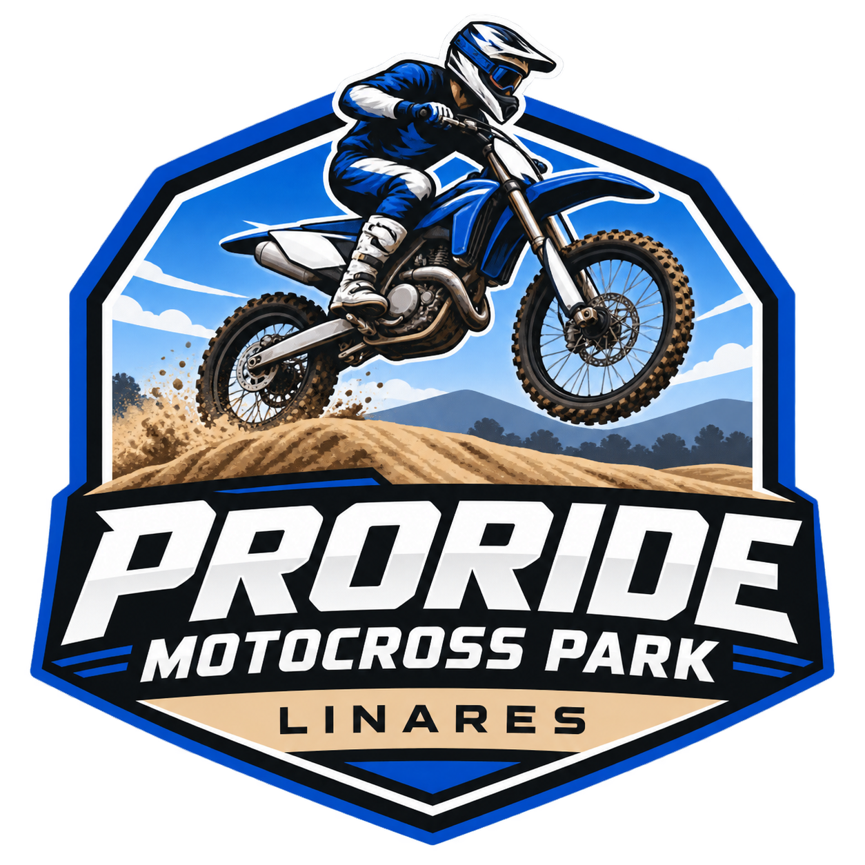 Logotipo de Proride Motocross Park