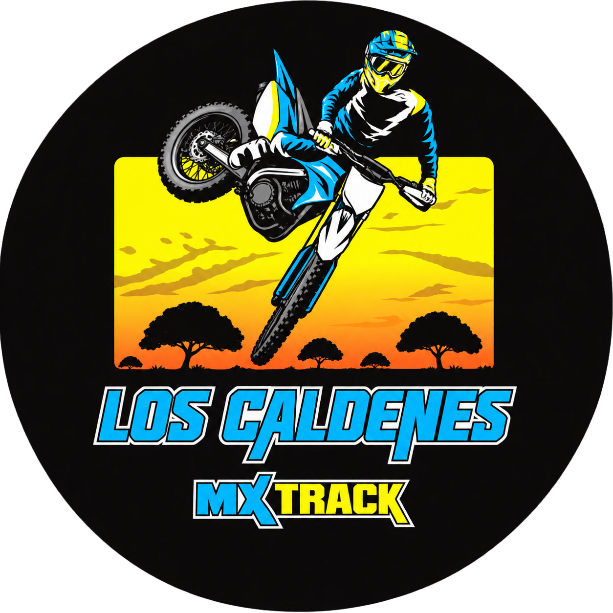 Logotipo de Los Caldenes MX Track