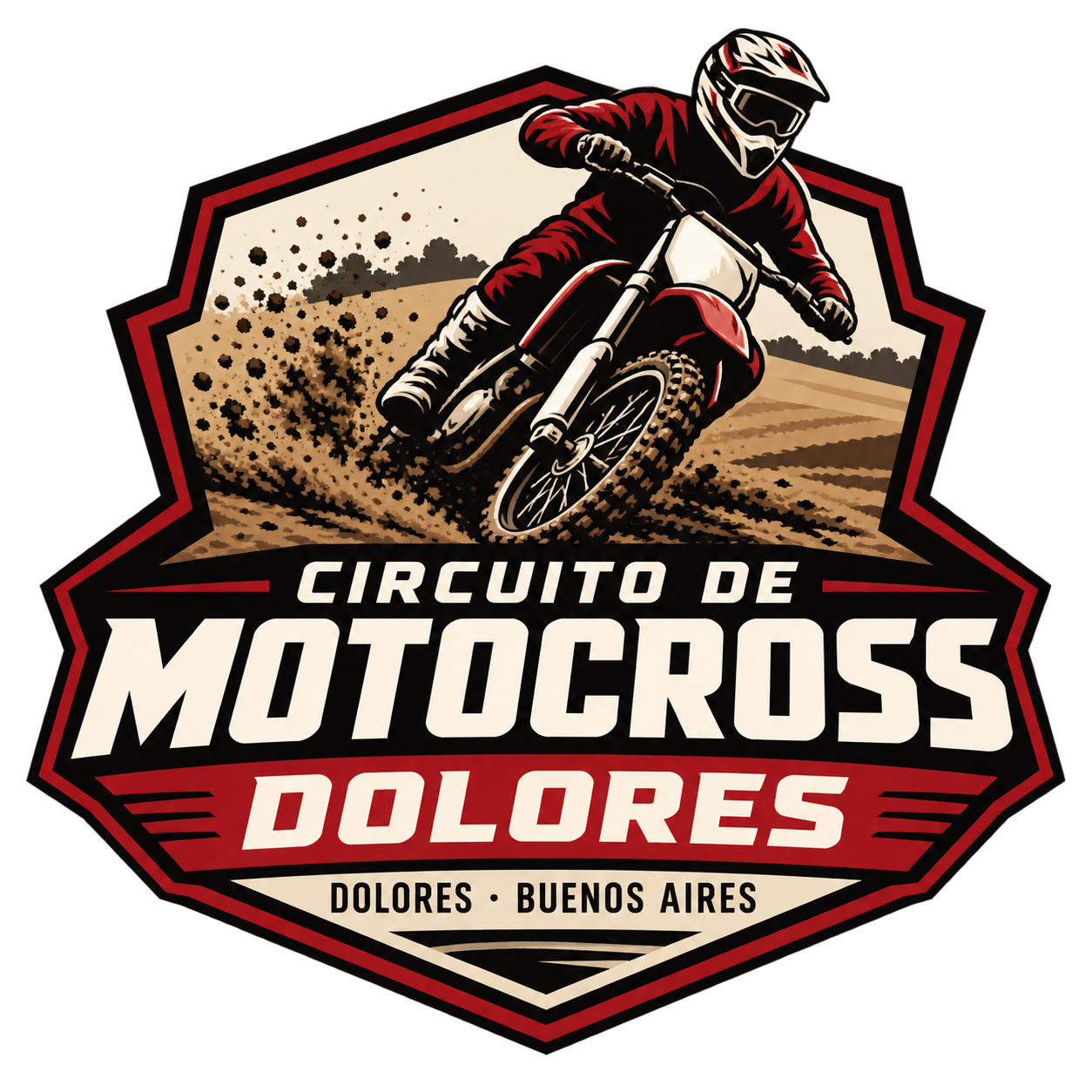 Logotipo de Circuito de Motocross de Dolores