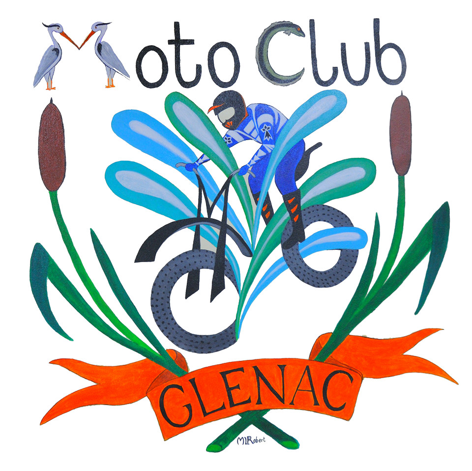 Logotipo de Moto Club de Glénac