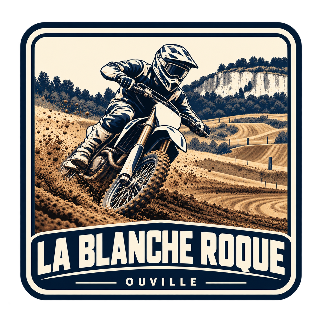 Logotipo de La Blanche Roque