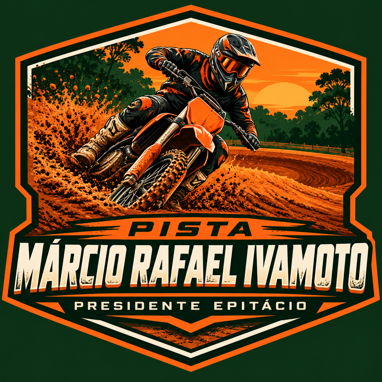 Logotipo de Pista Márcio Rafael Ivamoto