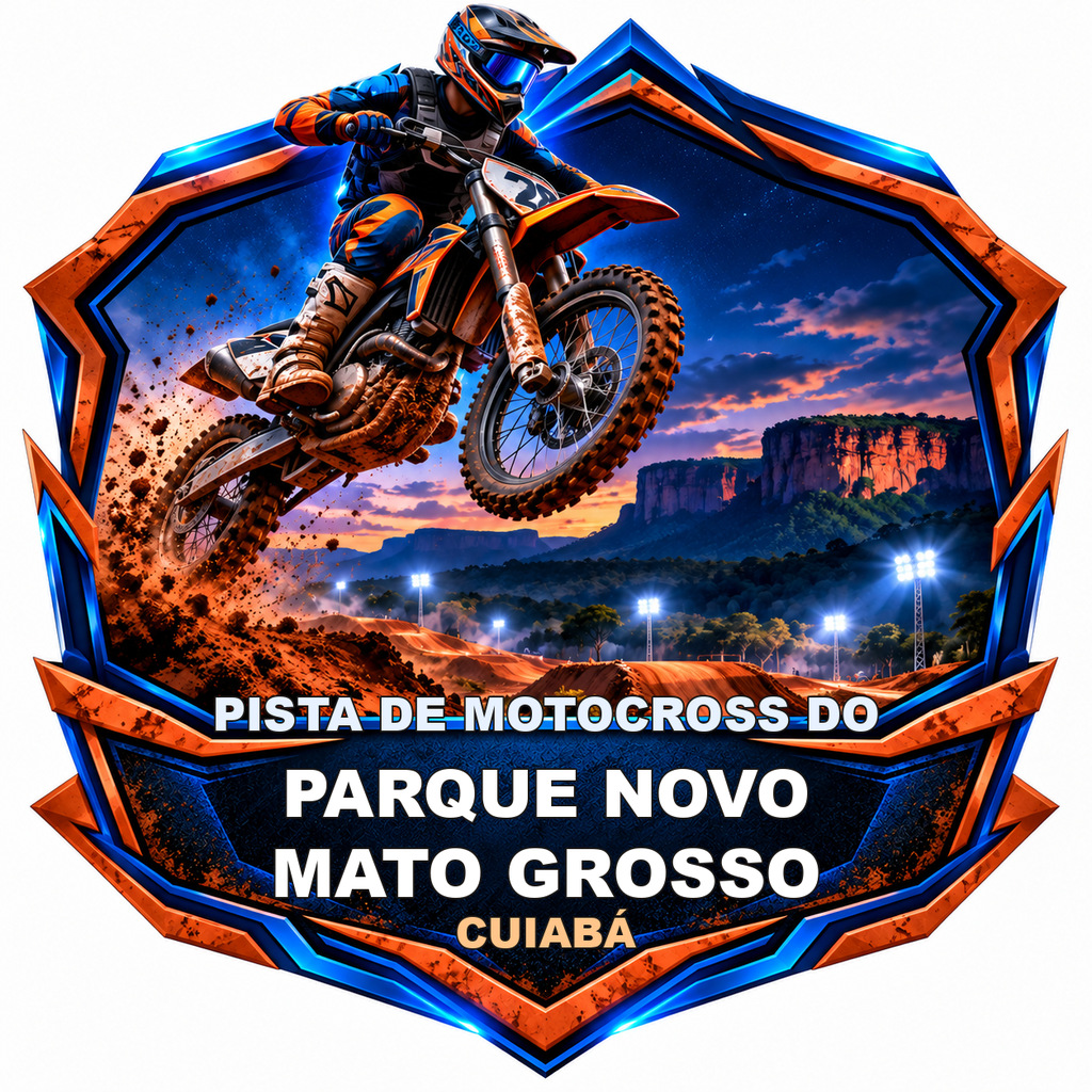 Logotipo de Pista de Motocross do Parque Novo Mato Grosso