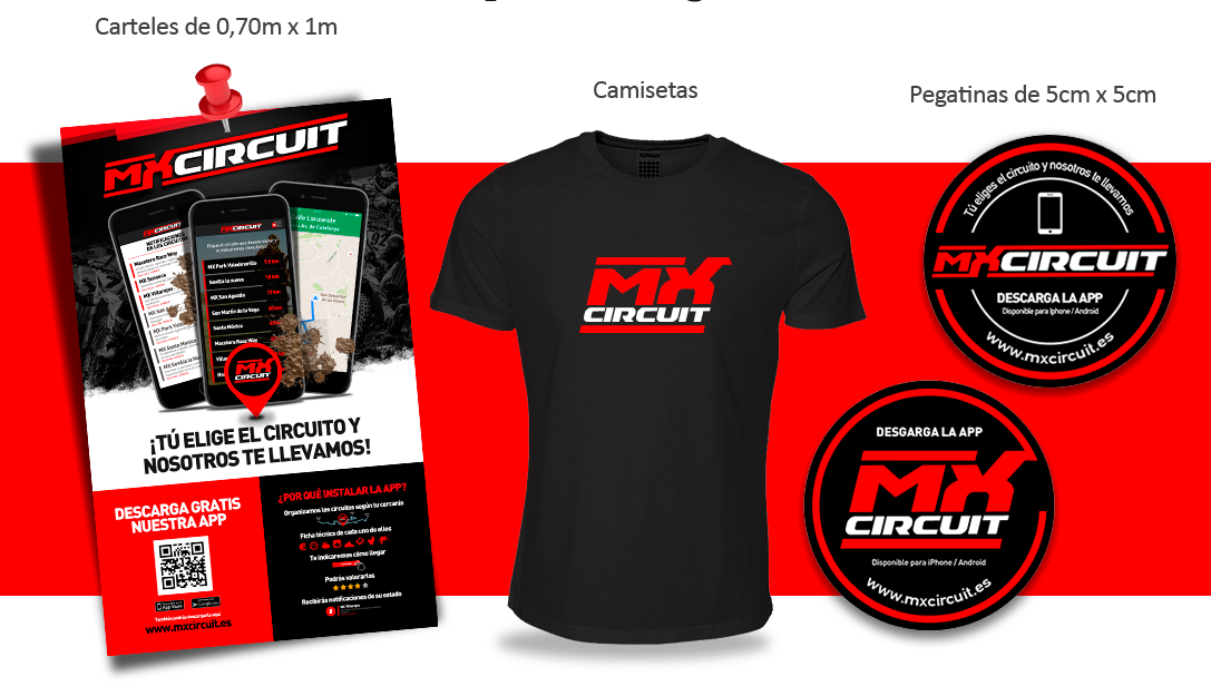 Material promocional de MXCircuit para circuitos